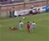 1989- Steaua-Dinamo (Hagi il faulteaza violent pe Lupescu si va fi eliminat)