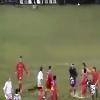 Salutul echipei filmat din tribuna!