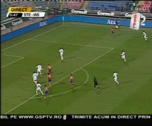 Golul meciului Steaua - Poli Iasi 1 - 0