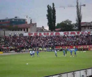 Jucatorii Stelei inaintea partidei cu Dinamo