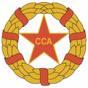 Emblema CCA Bucuresti, predecesoarea actualei Steaua Bucuresti.
