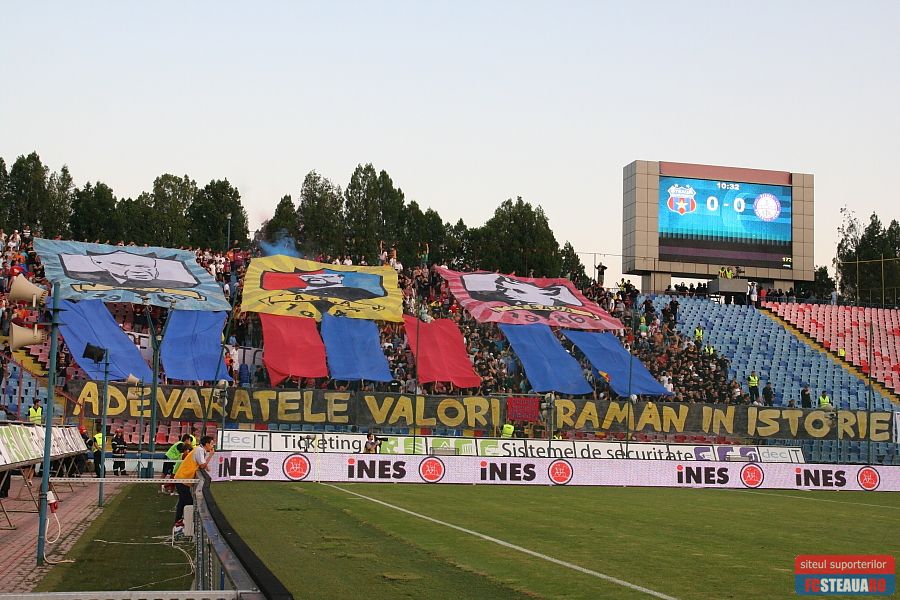 steaua ultras suporteri fani atmosfera unguri